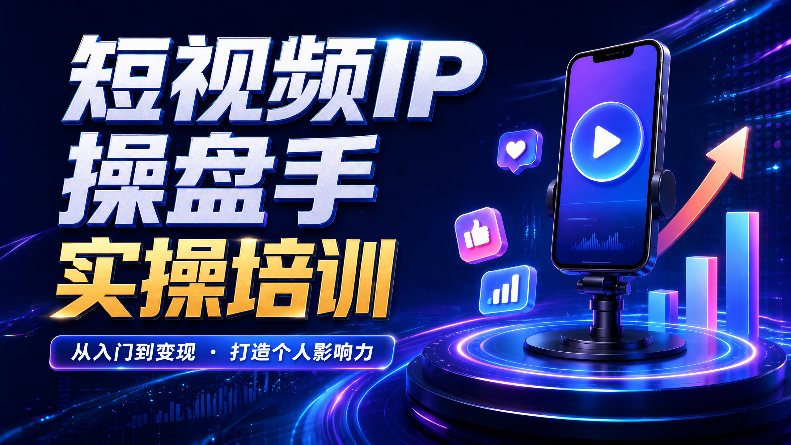 短视频 IP 操盘手培训课程
